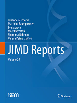 cover image of JIMD Reports, Volume 22